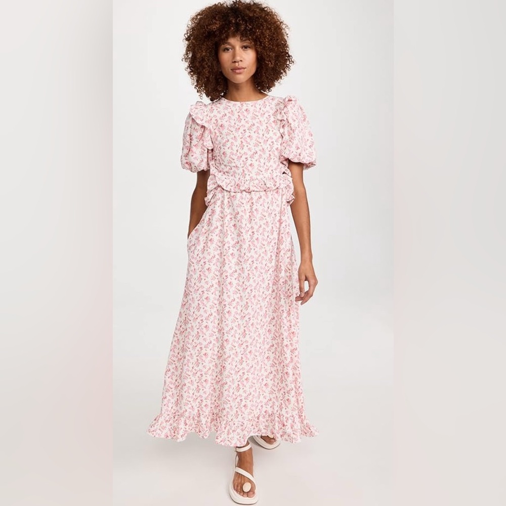 Sister Jane Pink Floral Maxi Dress